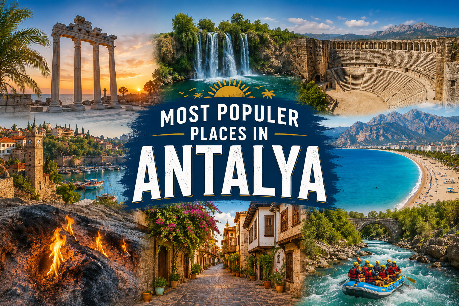 Most Populer Places in Antalya